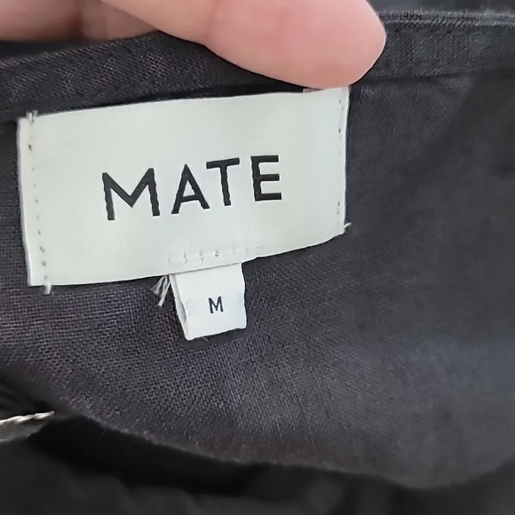 NWOT MATE The Label Vintage Issa Linnen Top - Picture 10 of 11